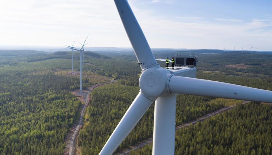 OX2 bygger två vindkraftsparker i Södra och Mellersta Österbotten. Vindkraftverken i parkerna kommer från Nordex.
Bild: OX2 / Nordex