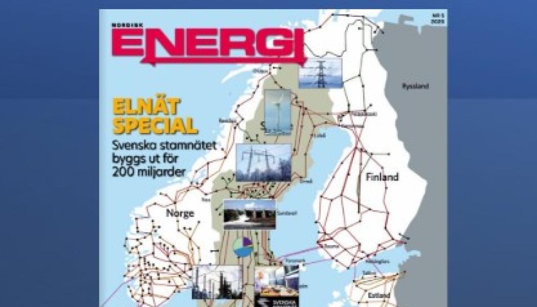 Nya numret av Nordik Energi. 
