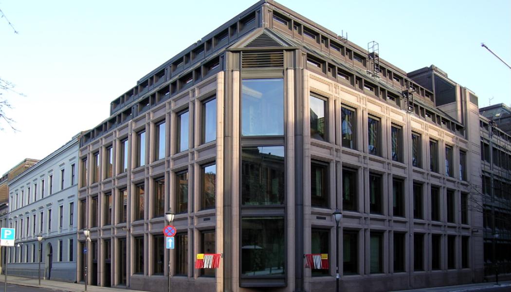 Norges Bank i Oslo. Symbolbild. Wikipedia Commons Lic. Kredit. Mahlum