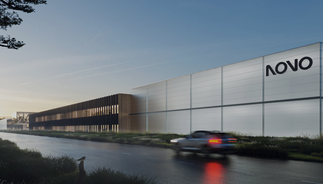 Framtiden för batteritillverkningsbolaget Novo Energy är oviss sedan Volvo avbrutit samarbetet med Northvolt. Visionsbild: Novo Energy 
