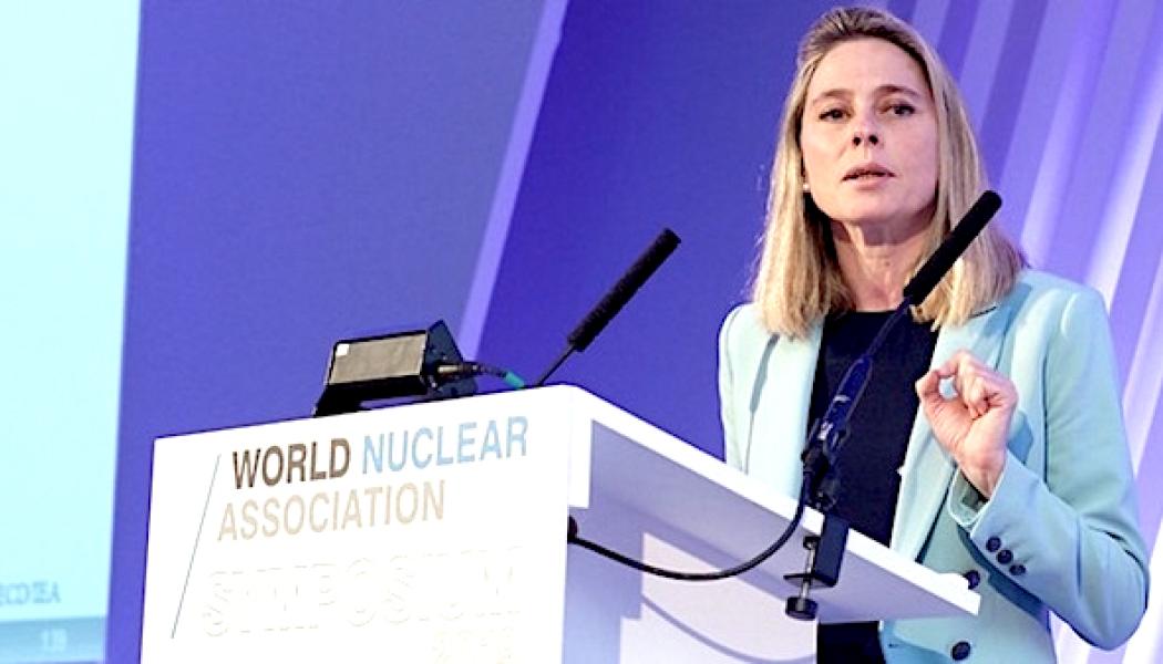 Sama Bilbao y León, generaldirektör för World Nuclear Association. Foto: World Nuclear Association