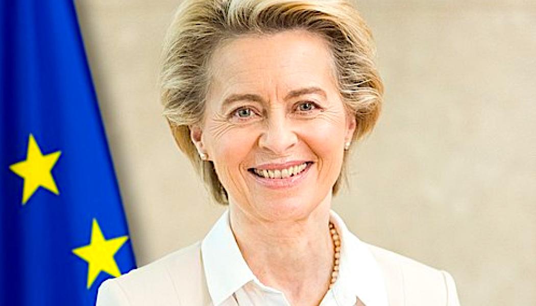- Framtiden för vår cleantech-industri måste skapas i Europa, sade EU-ordföranden Ursula von der Leyen. Foto: Wikipedia Common, kredit: Etienne Ansotte, © European Union,