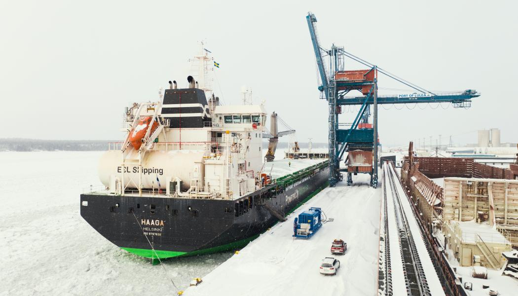 En ny rapport från IVL Svenska miljöinstitutet visar att energibolag och hamnar ser så kallade vätgasbaserade elektrobränslen som nödvändiga, men tvekar att investera. Foto: Brightnest