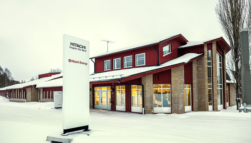 Anläggningen i Piteå. Foto: Hitachi Energy