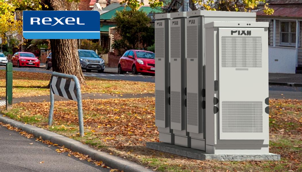 Pixii energilager. Foto: Rexel