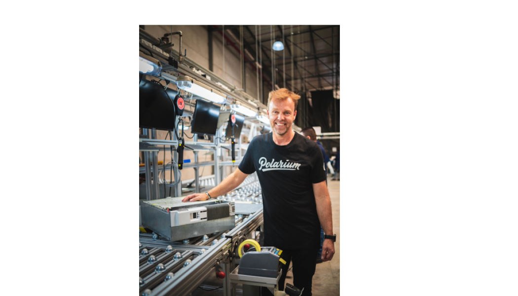 Polarium har batterifabriker i Sydafrika,Vietnam och Mexiko. På bilden Polariums grundare och vd Stefan Jansson. Foto: Polarium 