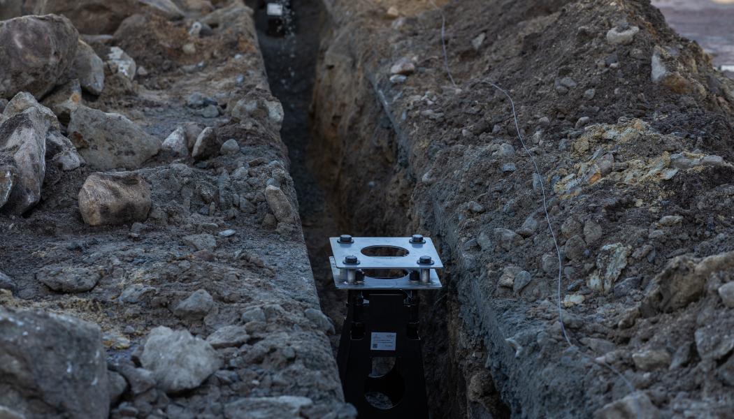 Med fleksible stålfundamenter og ladestasjoner har ST1 utvidet sin ladeinfrastruktur