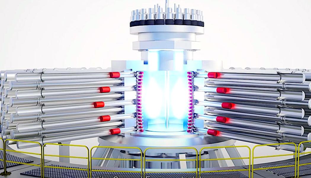 General Fusions design kommer att använda deuterium-tritiumbränsle i sin kommersiella kraftanläggning. Bild: General Fusions