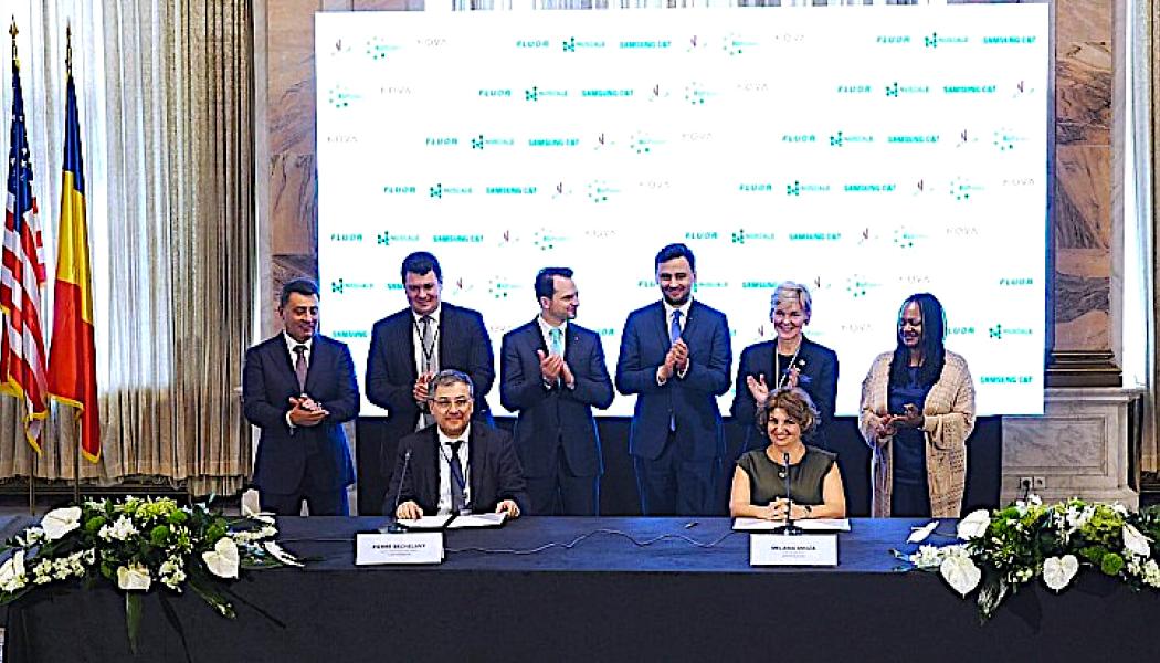 Nyligen bekräftade även US International Development Finance Corporation sitt intresse av att överväga att tillhandahålla upp till en miljard dollar i finansiering för projektet. Foto: Nuclearelectrica