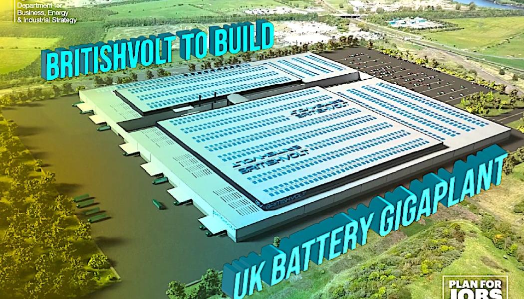 Britishvolt, ett ledande brittiskt batteriföretag, har fått ett erbjudande om statlig finansiering genom Automotive Transformation Fund (ATF) för företagets planerade gigafabrik i Blyth, Northumberland. Foto: Brittiska regeringen