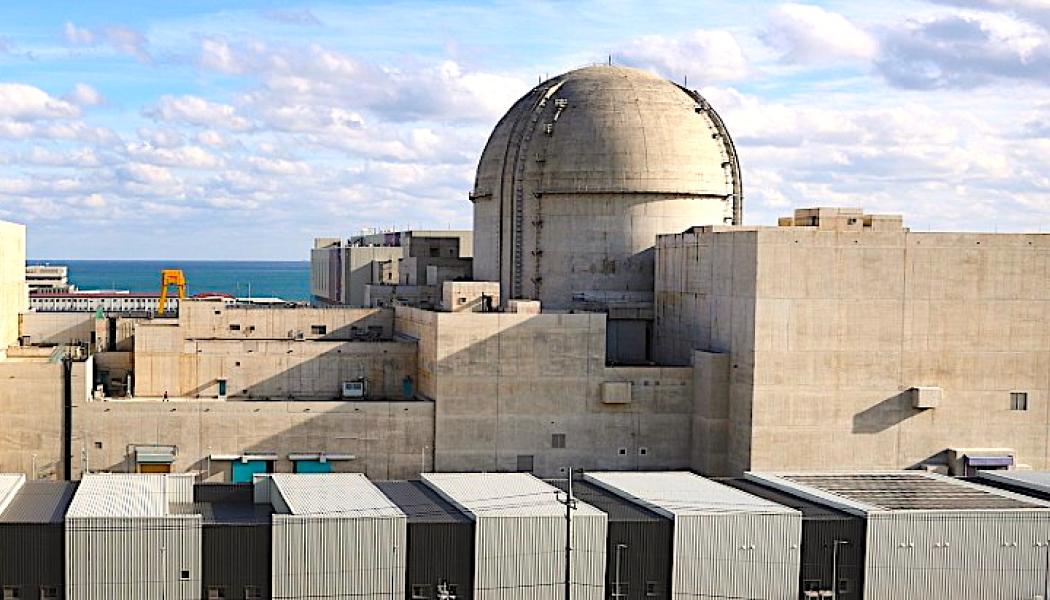 Kärnkraftverket Saeul i Sydkorea byggs med standardiserad reaktordesign och väntas leverera mer än tio terawattimmar el per år. Foto: KHNP