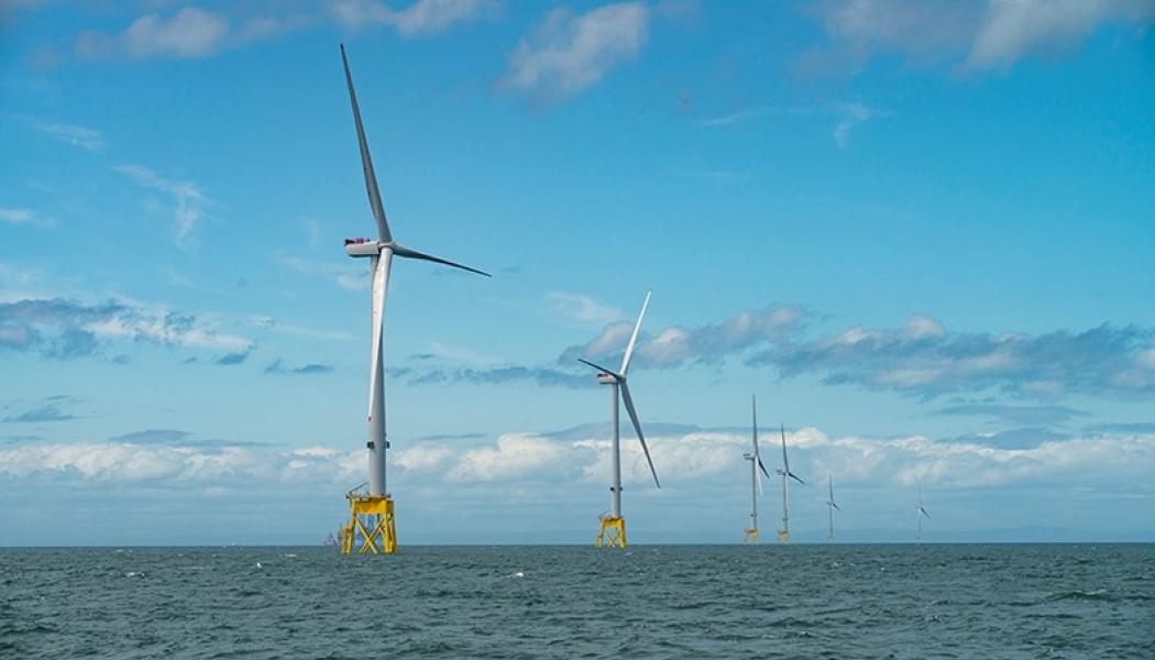 SSE betonar att Seagreen kommer att minska Storbritanniens koldioxidutsläpp med över två miljoner ton årligen. Foto: SSE Renewables