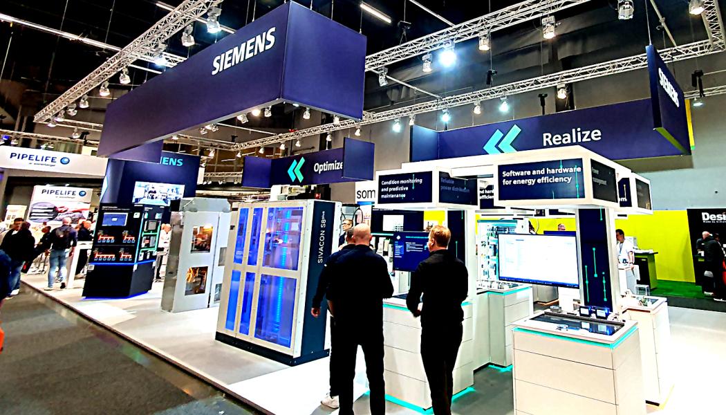 Siemens arbetar genom att ha ett aktivt förhållande till hotbilden.  Foto Jörgen städje