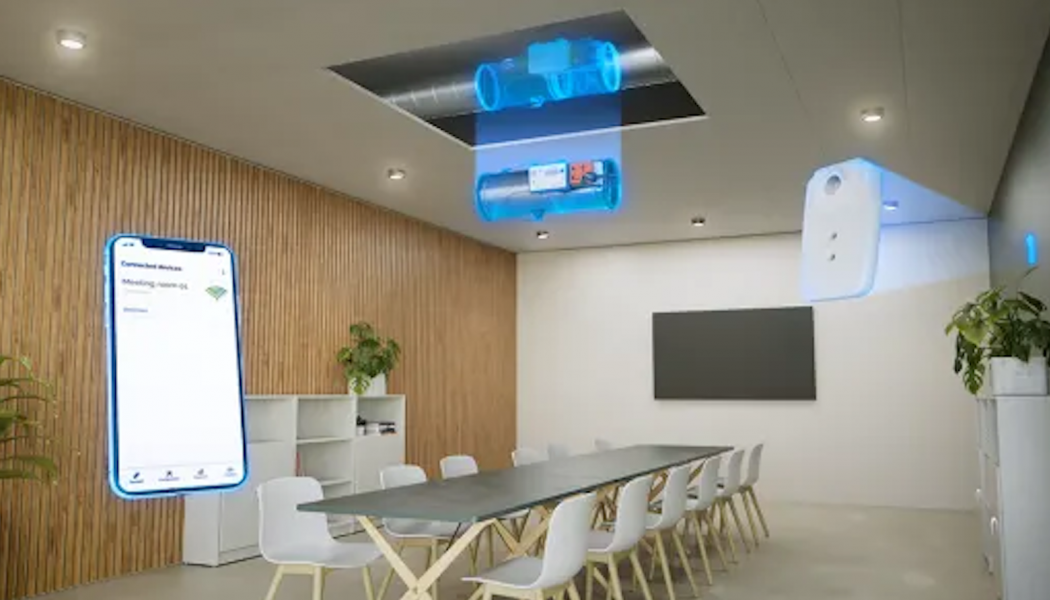 Lindab Ultra BT är ett behovsstyrt ventilationssystem som sparar energi. Foto: Lindab 