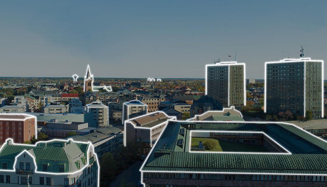 I den smarta staden kan vi koppla ihop olika fastigheter för att dela energiapplikationer mellan bolagen. Foto: ÖBO