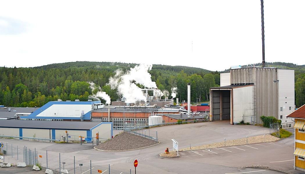 Sofidels vävnadskvarn i Kisa, Kinda kommun, Sverige. Foto: Wikipedia Common, kredit: Sofidel Sweden AB/Bengt Oberger