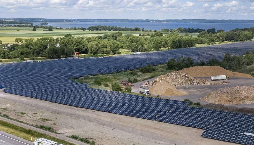 Ekens solcellspark. Ett tidigare av Alights solenergiprojekt. Foto: Alight