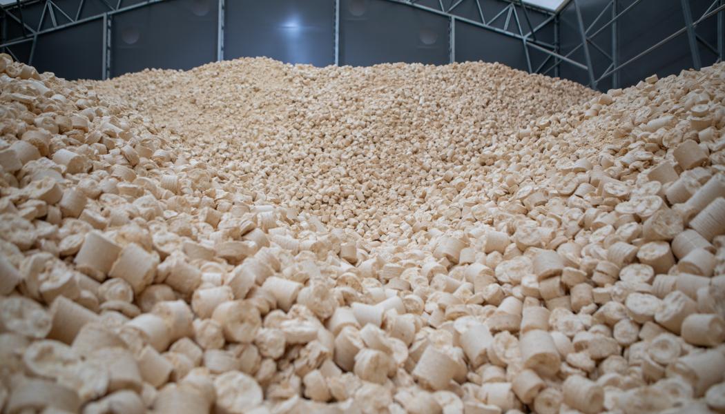 Solör Bioenergis bærekraftige brikettlager i Floby