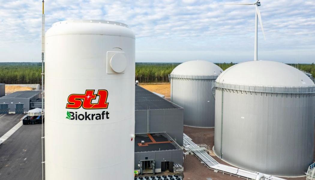 St1 Biokraft, en ledande nordisk biogasaktör, har säkrat en finansieringslösning om 260 miljoner euro från ledande europeiska finansinstitut. Pressbild: St1 Biokraft 
