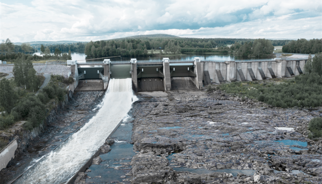 Stornorrfors Vattenfall. Fotograf: Vattenfall