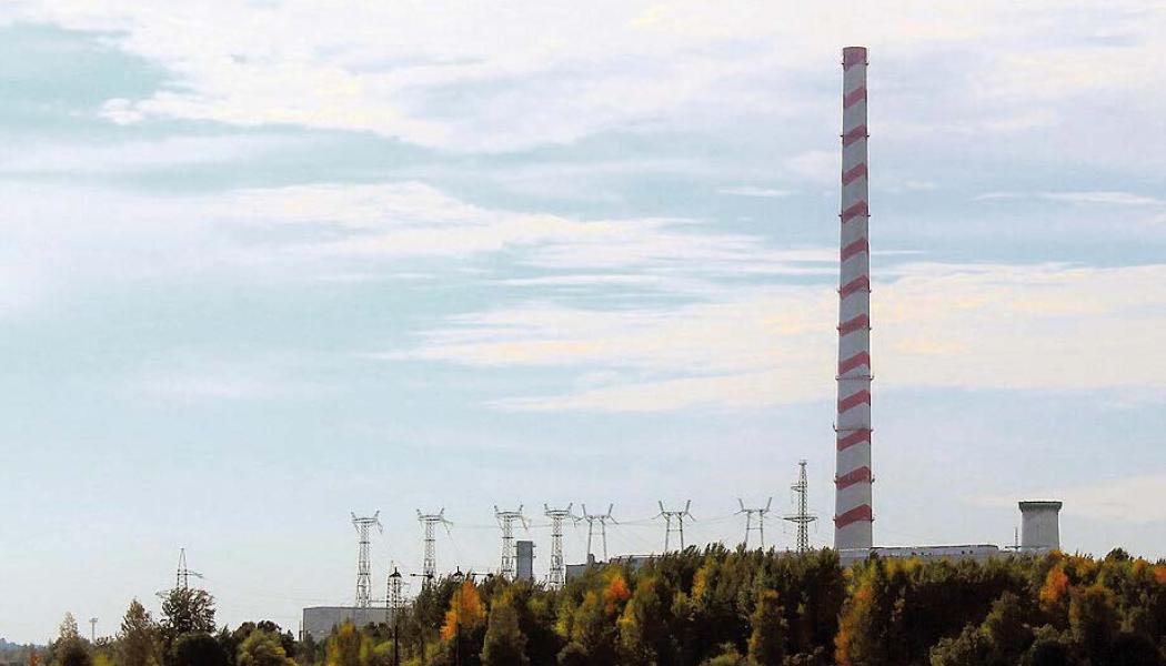 Elektrenai kraftverk, nära Vilnius. Litauens största värmekraftverk, som kan ge 1055 megawatt. Bild: CC BY-SA 4.0