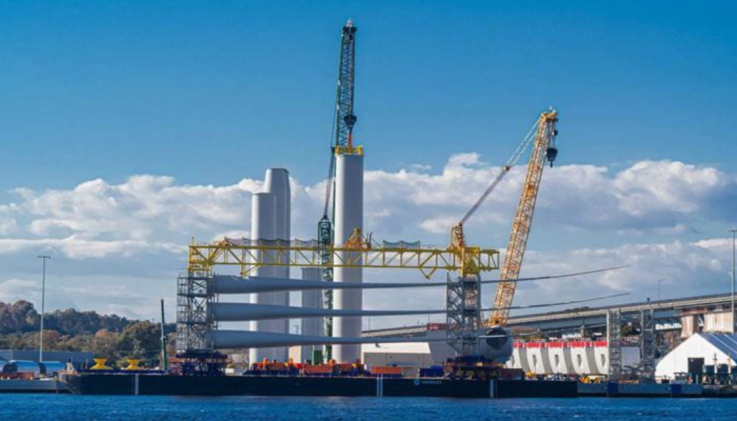 Stigande räntor och förseningar av Sunrise Wind-projektet utanför New Yorks kust skapar aktieras för Ørsted. Foto: Sunrise Wind 