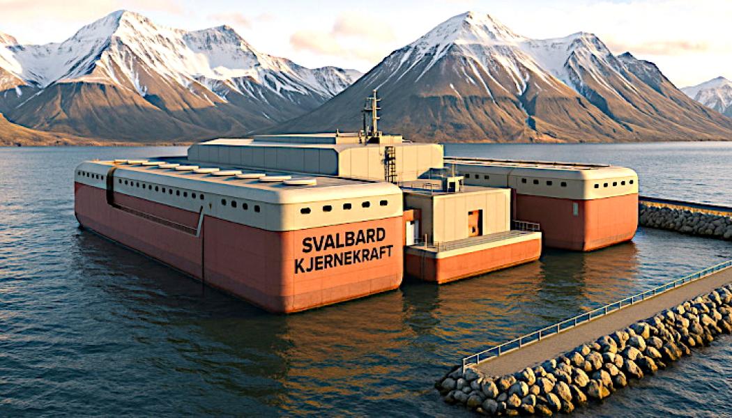Svensk kärnkraftsteknik kan ge Svalbard stabil elförsörjning