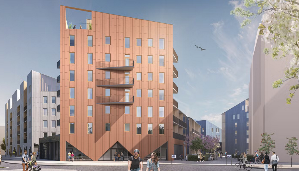 Solcellsanläggningar på fastigheterna räknas nu som separata anläggningar.  Foto: ÖrebroBostäder.