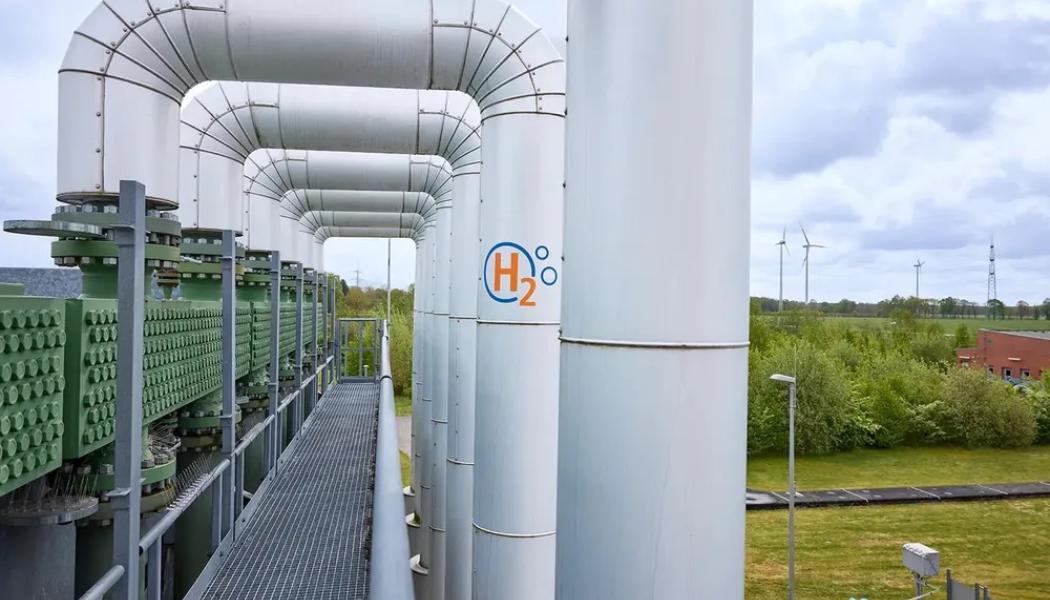 Tysk vätgasanläggning. Foto: Thyssengas