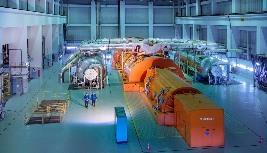 Sloveniens kärnkraftsindustri spelar en viktig roll i landets energiproduktion. Krško kärnkraftverk, som är landets enda reaktor, bidrar med en betydande del av elektriciteten. Foto: GEN energija