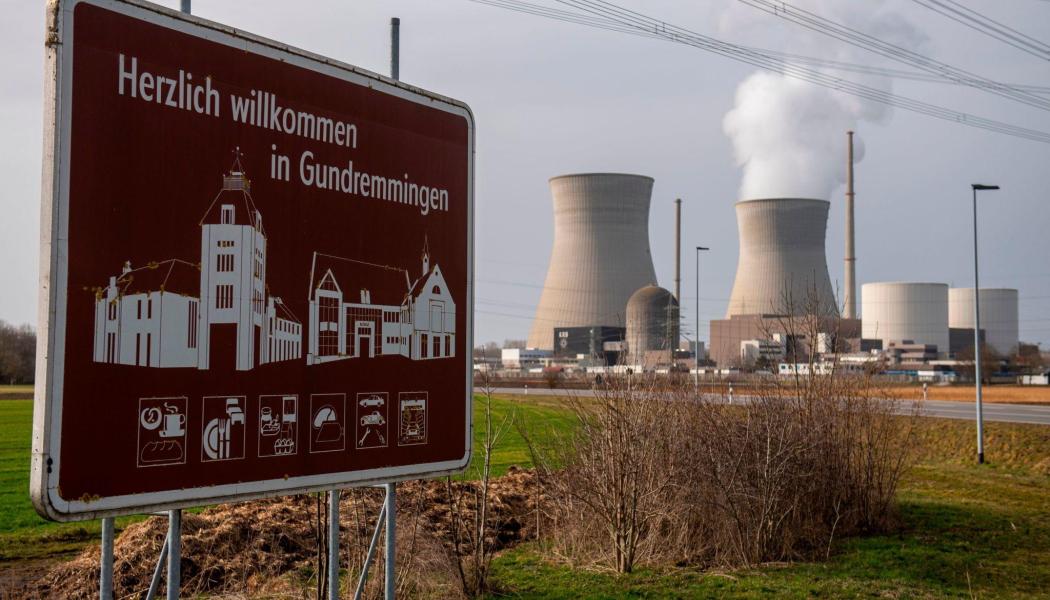 Illustration av det planerade fusionskraftverket Stellaris samt den tidigare kärnkraftverksplatsen i Gundremmingen. Bild: Proxima Fusion