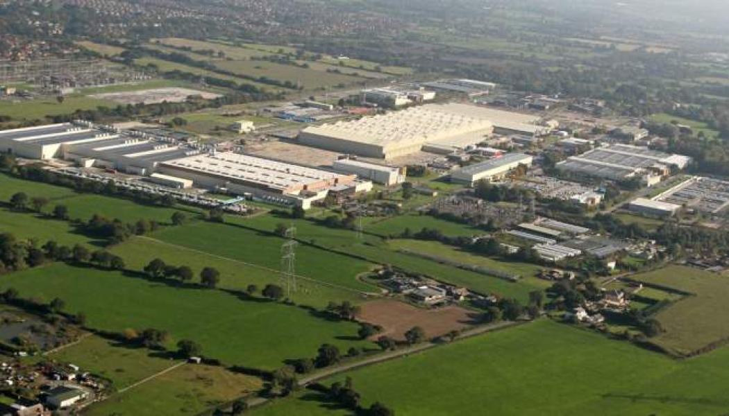 Urenco UK:s nuvarande anläggning i Capenhurst i grevskapet Cheshire. Foto: Urenco UK