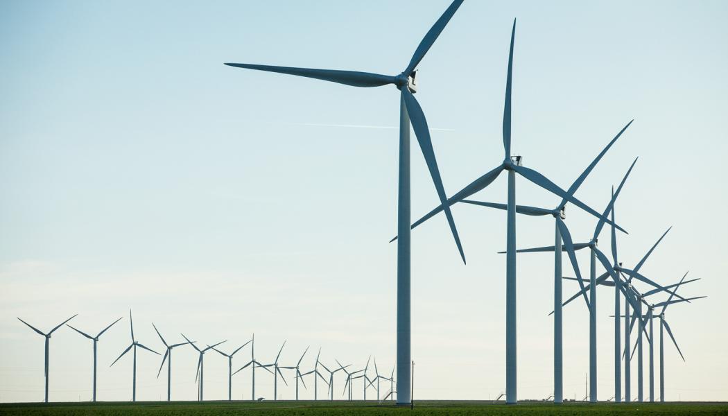 Vestas vindpark i amerikanska South Plains. Foto: Vestas