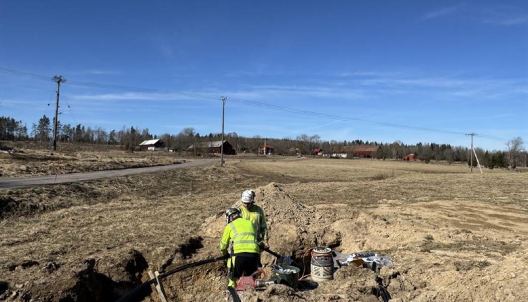 I Motala tätort och i Borensberg ska 18 stycken äldre nätstationer byggas. Pressbild: Vattenfall
