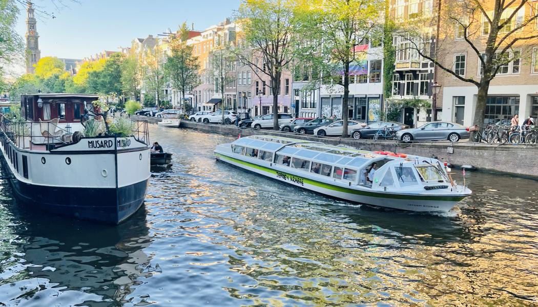 The Stromma and Vattenfall project supplies Amsterdam electric boats