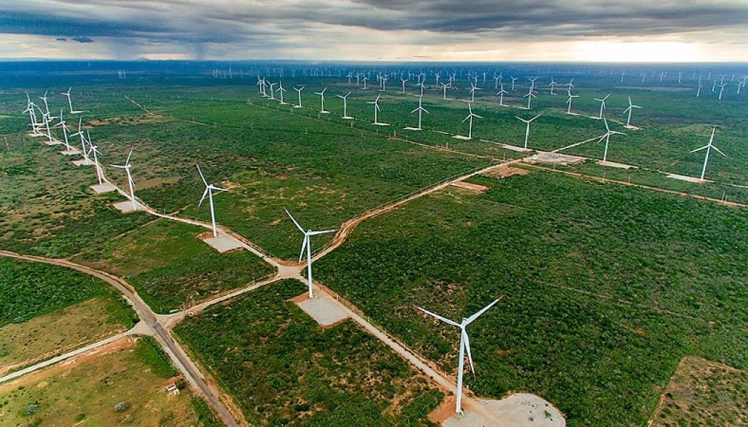Vestas landbaserade vindkraftverk. Foto. Vestas