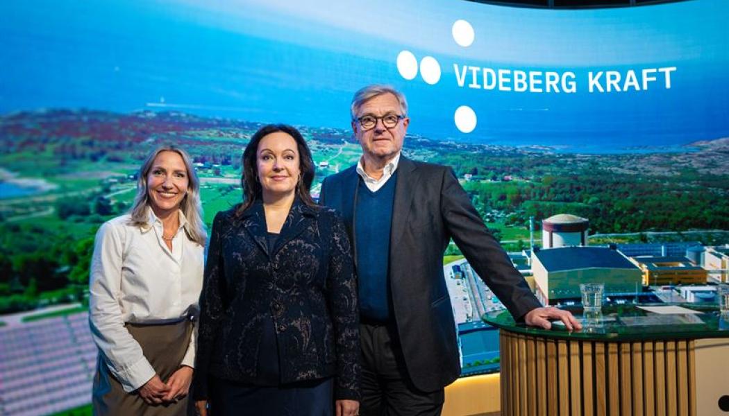 Videberg Kraft väljer Rolls-Royce SMR. Pressbild: Vattenkraft