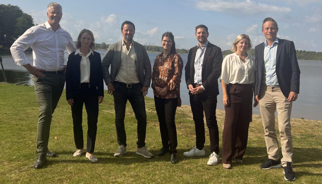 Vinnergi och Structor i strategiskt samarbete. Pressbild: 
Vinnergi