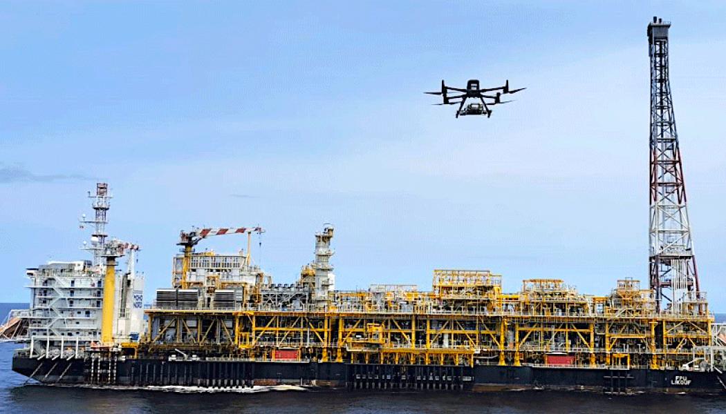 Reduktion av metanutsläpp: TotalEnergies genomför en världsomspännande drönarbaserad detektionskampanj. Foto: TotalEnergies