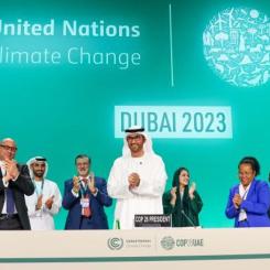 Förenade Arabemiraten, där Dubai ligger, ökar sin produktion av olja och gas samtidigt som klimataktivister från hela världen anländer till konferensen. Foto: COP23 Pressfoto