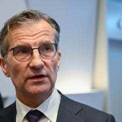 Henrik Montgomery/TT: Riksbankschef Erik Thedéen. Arkivbild.
