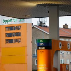 Fredrik Persson/TT: Preem tror inte på att det blir några jättesänkningar av dieselpriserna. Arkivbild.