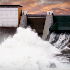 Svensk vattenkraft. Foto: Vattenfall