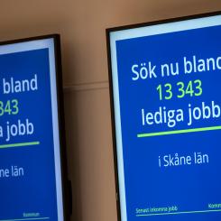 Johan Nilsson/TT: Fortsatt gott om lediga jobb. Arkivbild.
