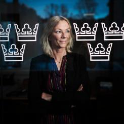 Stina Stjernkvist/SvD/TT: Karolina Ekholm, riksgäldsdirektör. Arkivbild.