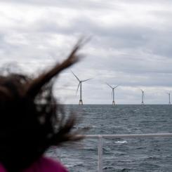 David Goldman/AP/TT: Motvind för brittisk vindkraft till havs. Arkivbild.