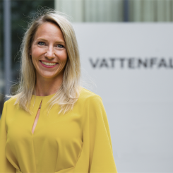 Desiree Comstedt. Bild: Vattenfall.