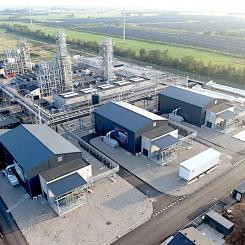 Power-to-X-projektet i Kassø i södra Danmark.
Foto: European Energy