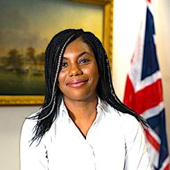 Kemi Badenooch, brittisk oppositionsledare, Tories. Foto: Wikipedia Common, Kredit: Department for Levelling Up, Housing and Communities