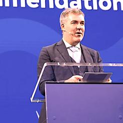Lars Aagaard, Danmarks minister för klimat, energi och försörjning. Foto: Danska ministeriet för klimat, energi och försörjning.